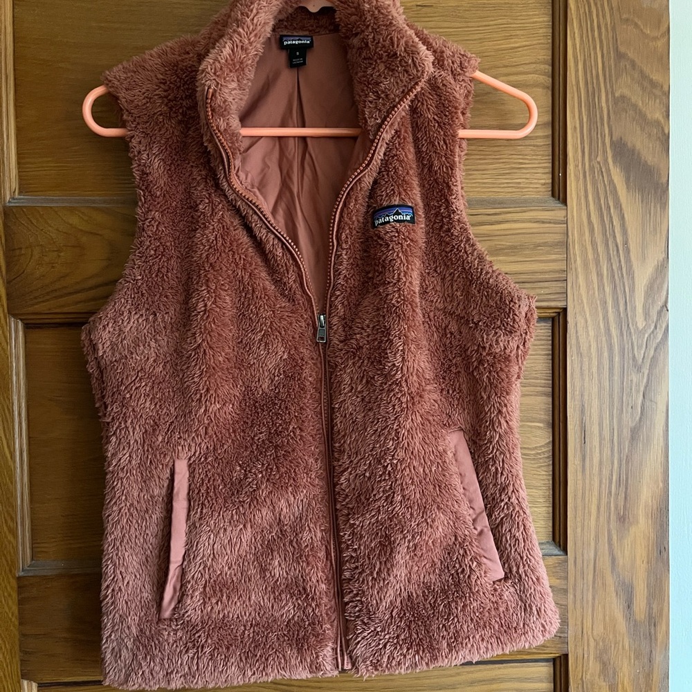 Patagonia Soft Mauve Fleece Vest
